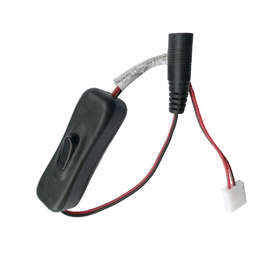 Захранващ конектор с букса и ключе за LED ленти SMD5050 и SMD5630 LIM-1006