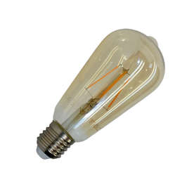 LED крушки Filament E27, 8W, 220V, St64, 2200K, 700lm, 300°