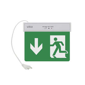 LED аварийна табела Exit Vito 5020160 2W, 6500K, Cool White