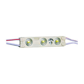 LED модули 12VDC, 1.2W, червена светлина, диоди SMD2835, 100lm, 120°, IP65