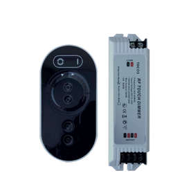 LED контролер за едноцветни LED ленти, Touch, 12/24VDC, 72/144W, RF