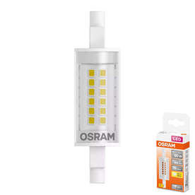 LED крушка R7S Osram 220-240V, 6W, 806lm, 2700K, 360°, 78mm