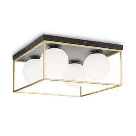 Луксозен плафон Lingotto pl4 Ideal Lux 198156