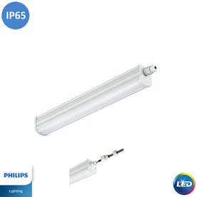 LED линейни осветителни тела Philips WT060C LED18S/840 PSU TW1 L600, 220V, 19W, 4000K, 1800lm, 120°, IP65, 600mm, 3 години гаранция