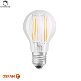 Димируема LED крушка Osram E27, 220V, 7.5W, 1055lm, 2700K, 360° винтидж