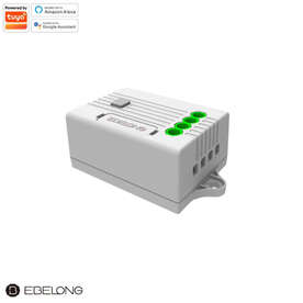 Безжичен SMART контролер Ebelong ERC304 100-240V 10A 1000WLED RF 433Mhz on/off един канал