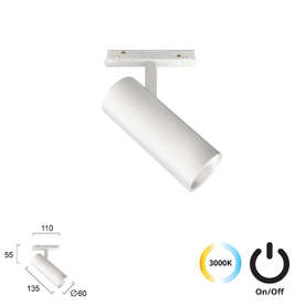 Магнитен спот прожектор Viokef 4244101S, 20W, бял