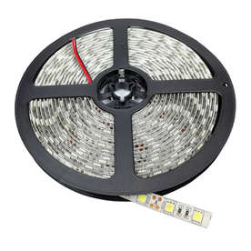 LED ленти 24V, 14.4W/m, тип диоди 5050, 60 SMD/m, неутрална светлина, IP20, 120°