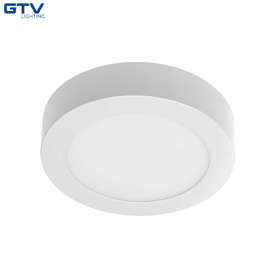 LED панел за външен монтаж GTV ORIS LD-ORN13W-CB, aлуминий/акрил, 220V, 13W, 1020lm, 3000K, 120°, IP20