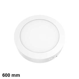 LED панел за повърхностен монтаж ACA-ARCA4865RW, 220V, 48W, 6500K, 3800lm, бяло тяло с диаметър ф600мм