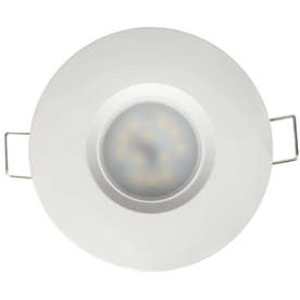 LED луна за вграждане IP44 6.5W, 220V, 2700K топла светлина, SMD2835, бяла