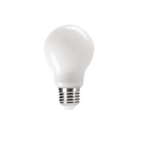 Filament LED крушки 10/100W, 220V, 4000K, 1520lm, тип форма A60, Е27, бял мат, 320°