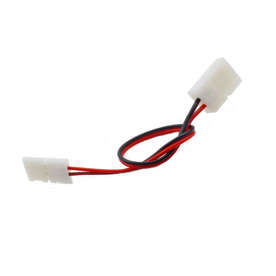 Двустранен конектор с кабел за едноцветна LED лента 10мм LVT-4458
