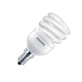 Енергоспестяващи крушки Philips 8W, E14, 220V, 2700K, 500lm