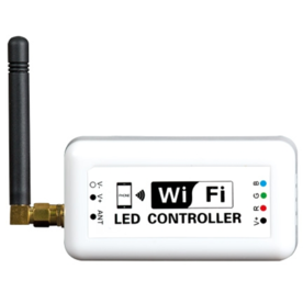 WIFI контролер UltraLux RGBWIFIC за RGB LED лента, 12A (3x4A), 5-24V DC, 144W