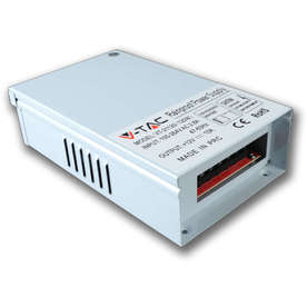 LED драйвер 120W, 220V/12VDC, 10А, метал, влагозащитен IP45