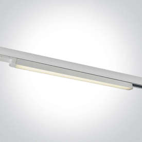 Линейно LED осветително тяло за трифазна шина One Light 65018T/W/C 220VAC 16W 1600lm 4000K 110°