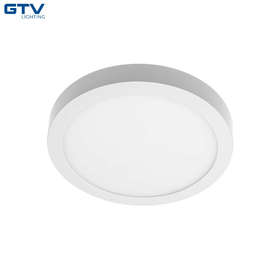 LED панел за външен монтаж GTV ORIS PLUS, aлуминий/акрил, 220V, 19W, 1520lm, 4000K, 120°, IP20