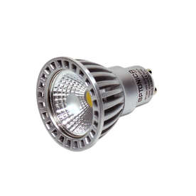 Димируем LED спот 220V, 6W, цокъл GU10, 6000K, 480lm, 50°