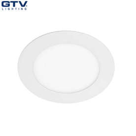 LED панел за вграждане GTV ORIS PLUS, 220V, 19W, 1520lm, 4000K, 120°, IP20, БЯЛО ТЯЛО