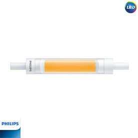 LED лампа за прожектор Philips R7S 118мм, 7.2/60W, 220V, 3000K, 810lm, 300°