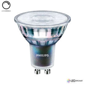 LED спот димируема луничкa Philips MASTER ExpertColor GU10 3.9W 3000K 280lm 36° CRI 97