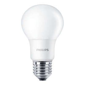 LED крушки Philips E27, 220V, 5.5W, 2700K, 470lm, тип А60, 200°