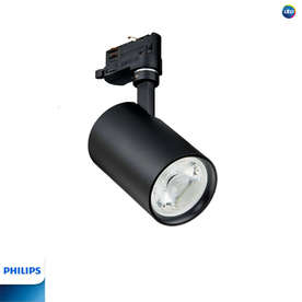 LED прожектор за шина Philips 220V, 30W, 3000lm, 3000K, CRI>90, IP20, 25°, за трифазна шина