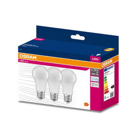 LED крушкa Osram 13W 1521lm 3000K E27 220-240VAC CRI80 пакет от 3 броя Ledvance 4058075630185