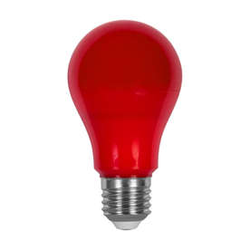 LED крушка Ultralux LB627R 220V, 6W, Е27, червена светлина, 200°