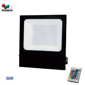 RGB LED прожектор 50W ACA Q50RGBW, 230VAC, IP66, 110°, радио управление