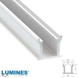 Алуминиев профил за LED ленти за вграждане в под Lumines Lighting Runo 10-0001-39