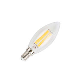 Винтидж LED крушкa Filament Ultralux LFC41427 E14, 4W, 220V, 2700K, 420lm, 320°