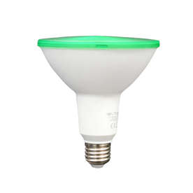 Цветна LED Крушка - 15W PAR38 E27 IP65 Зелен