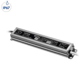 Водоустойчиво LED захранване 36W GTV, 220V/12VDC, 3A, IP67