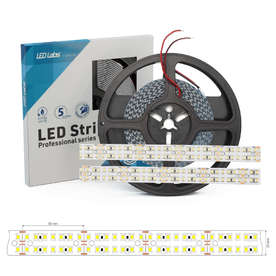 Професионална LED лента 24VDC 25W/m 122lm/W 4000K 1400 SMD253 IP20 CRI80 ролка 5 метра гаранция 5 години LUM-16-2037-01