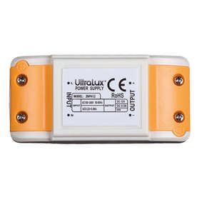 LED захранване 6W UltraLux ZNP126 220V/12VDC, 0.5A, пластмаса, неводоустойчивo IP20