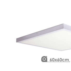 LED пана за външен монтаж 60W, 220V, 600x600mm, 4500K, 4800lm, 120°, IP20, А+