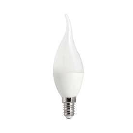 LED крушка пламък 5W E14 4000K 220 VAC Ultralux LFL51440