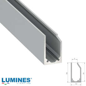 Алуминиев профил за стъкло Lumines Lighting I6 10-0474-30