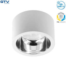 LED луна за външен монтаж GTV Karis LD-KAR25W-CCT 25W 2500lm light color 3000/4000/64000K IP44