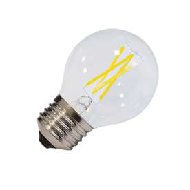 LED крушки филамент E27, 4W, 220V, топла светлина, 400lm, 360°, тип G45