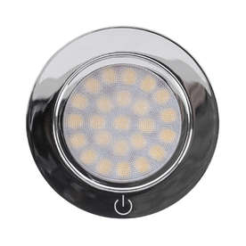 Мебелна TOUCH LED луна 2W 4200K 12VDC IP44 хром Ultralux LML12242CH