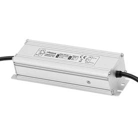 LED драйвер UltraLux UltraLux ZWJ1260 60W, 220V/12VDC, 5А, метал, влагозащитен IP67
