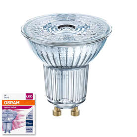 LED луничкa Osram, GU10, 6.9W, 220V, 4000K, 575lm, 36°, стъклена