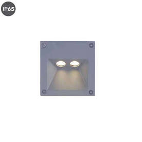 Архитектурен спот за вграждане Aca Lighting HI2581 220V, 2W, 3000K, 169lm, IP65