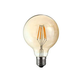 LED крушки filament G95, E27, 4W, 220V, 3000K, 400lm, 360°