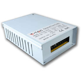 LED драйвер 250W, 220V/12VDC, 20.7А, метал, влагозащитен IP45