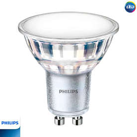 Philips LЕD лунички GU10, 220V, 4.9W, 550lm, 3000K, 120°