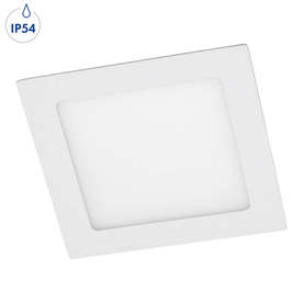 LED панел за вграждане GTV MATIS, aлуминий/акрил, 220V, 25W, 2000lm, 3000K, 120°, IP54